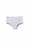 Women's Laundry Cotton Solid Color High Waist Wide Waistband Bato Panties 4-Pack (3-4-5-6-7 XL) - 2