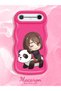 Tecno Pova Slim Compatible Case Camera Protector Red Silicone Couple Phone Case Panda Pattern - 2