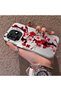 Tecno Spark 10 Pro Compatible Silicone Edge Hard Back Case Couple Phone Case with Floral Pattern - 2