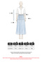 Lined Skirt 260148 - White - 4