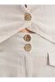 Modern Cut Linen Vest for Women - 3