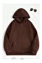 Unisex Hooded Sweatshirt with Back Print and Relaxed Fit - 2