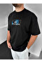 Black Be Good to Yourself Premium Oversize Embroidered T-Shirt - 4