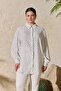 Ecru Polka Dot Pattern Tunic - 4