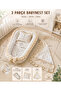 Babynest Set of 3 Baby Bedding- Bedding Pillow Pike 100% Cotton - 4