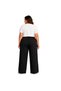 Women's Oversized Wrinkled Palazzo Trousers with Elastic Waist and Lace-Up, Wide Leg, Summer, Comfortable, Casual, Stylish - 8