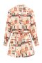 Cadena Chain Belted Suit Orange - 6
