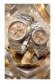 Elite Quartz Analog Watch with Silver Stainless Steel Bracelet and Champagne Dial - 4