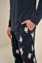 You Are My Everything Father Son Navy Blue Long Sleeve Pajama Set Rp3931-A-V1 - 8