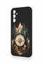Samsung M14 Compatible Compass Forest Pattern Silicone Case - 4