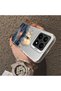 Mi 15t 5g Compatible Silicone Edge Hard Back Case Couple Phone Case Tower Pattern - 4