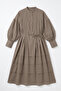 Voile Pile Dress 255037 - Mink - 5