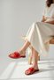 Genuine Leather Single Strap Accessory Detail Casual Women's Slippers - 2