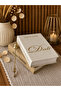 Fabric Decorative Book Box Set of 2 - Hidden Storage Box Black Navy Blue Modern Home Decoration - 3