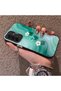 Samsung Galaxy A17 Compatible Silicone Edge Hard Back Case Couple Phone Case with Floral Pattern - 2