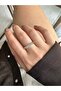 Square Stone Flat Ring - 3