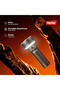 مصباح يدوي ليزر أبيض LED بقوة 20 واط - موديل FSFL717 - مقاوم للماء IPX4، بطارية 32700، 5000 مللي أمبير في الساعة - 5