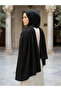 Italian Jacquard Shawl Wave Pattern Black - Noble and Luxurious Style - 3