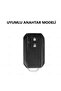 Suzuki Swift Wagon Ertiga Silver Edge Tpu Key Case Cover (Black - 1 Piece) - 2