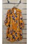 Italian Short Shirt Dress 100% Cotton - 2