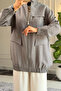6539 - Stylish, Comfortable, Casual Viva Fabric Women's Slim Summer Jacket with Hidden Pocket Detail - 5