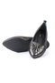 Genuine Leather Black Nubuck Women's Ballerina Shoes - Z2556 - 5