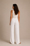 Women's Tie-Waist Wide-Leg Pants - White - 3