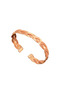 💎   Premium Series Filigree Model Adjustable Cuff Design Twisted Copper Bracelet (22 cm Length)