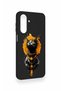 Samsung A26 Compatible Egyptian Cat God Patterned Silicone Case - 3