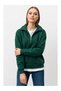 Unisex Zippered Stand-Up Collar Triple Advantage Comfortable Cut Sweatshirt - 5