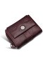 Genuine Leather Ladies Wallet | LW5003_VRN, Antique Brown, Modern