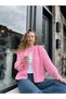 Women's Yumoş Selanik Knitted Italian Sleeve Basic Knitwear Cardigan - 2