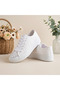 Lace-Up Bridal Sneakers Floral Patterned Bridal Sneakers - 6