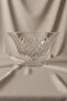 Lotus 246 mm Footed Glass Bowl – Fruit Bowl, Salad and Presentation Bowl 4 L