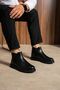Elastic Men's Chelsea Boots Black - 2