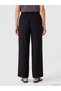 Lcwaikiki Classic Black Elastic Waist Wide Leg Women's Trousers - 4
