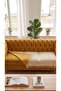 100% Organic Cotton 4-Layer Muslin Sofa Throw - Tv Blanket - Double-Sided Decorative Cover (90X200) - 5