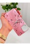 iPhone 11 Case with Marbling Effect, 3D Bow and Floral Pattern, Raised Camera Cover - 3