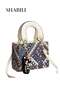 Women's Fashion Shoulder Bags, Ladies Doll Charm Handbag Tote Bags Clutch Bag, Portable Small Bag Phone Bag Crossbody Bag Satchel Bag Beach Bag Carry Bag for College Students and Teenagers