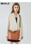 Women's Large Capacity Messenger Bag Popular Tote Bag Design PU Material with Inner Zipper Compartment for Daily Commute Work and Fashion Trends - 3