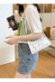 Women's Sweet and Fresh Embroidered Shoulder Bag, Ladies Casual Versatile Armpit Bag Crossbody Bag - 4