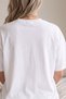Unisex Oversized T-Shirt Sweet Watermelon Printed Black / White - 3
