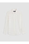 Southblue White Premium Collar 100% Linen Men's Shirt - 5