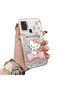 Samsung Galaxy A21S Compatible Hard Acrylic Back Silicone Edge Lens Protection Case