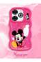Infinix Smart 8 Plus Compatible Case Camera Protector Red Silicone Couple Phone Case Cute Pattern - 2