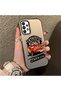 Samsung Galaxy A73 Compatible Hard Acrylic Back Silicone Edge Lens Protection Case - 2