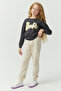 Girl's Elastic Waist Sweat Bottoms - 3