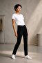 Black Mom - High Waist, Lycra, Flexible and Soft Fabric Women's Mom Jeans - 5