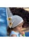 Tokaşkina Women's and Children's Bohemian Sunflower Motif Hand Knitted Colorful Bandana Hair Accessory - 4