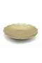 Inaaya Hammered Ceramic Gold Plate - 30X30X4.3 Cm Decorative Stoneware Serving Tray - 2